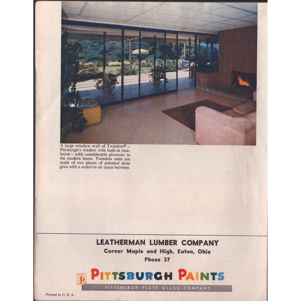 Vintage Pittsburgh Paints Living in Color Mid-Century Home Decorating Booklet - Picture 2 of 2